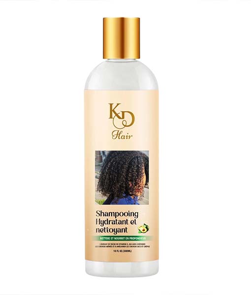 Shampooing hydratant et nettoyant